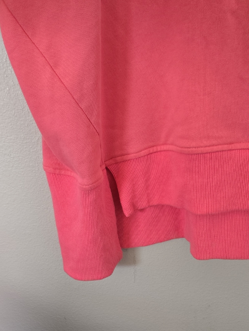 Fantastic Fawn | Bright Pink Smile Oversized Sweatshirt Size Small - Picture 7 of 9